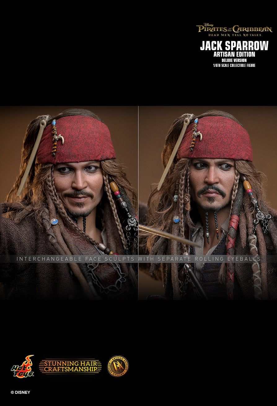 Hot Toys DX39 - Pirates Of The Caribbean : Dead Men Tell No Tales - Jack Sparrow Artisan Edition【Pre-Order】