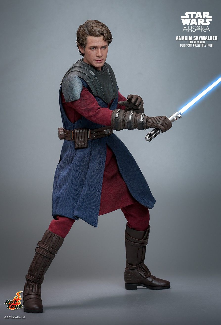 Hot Toys TMS129 - Star Wars: Ahsoka - Anakin Skywalker Clone Wars Suit Version【Pre-Order】