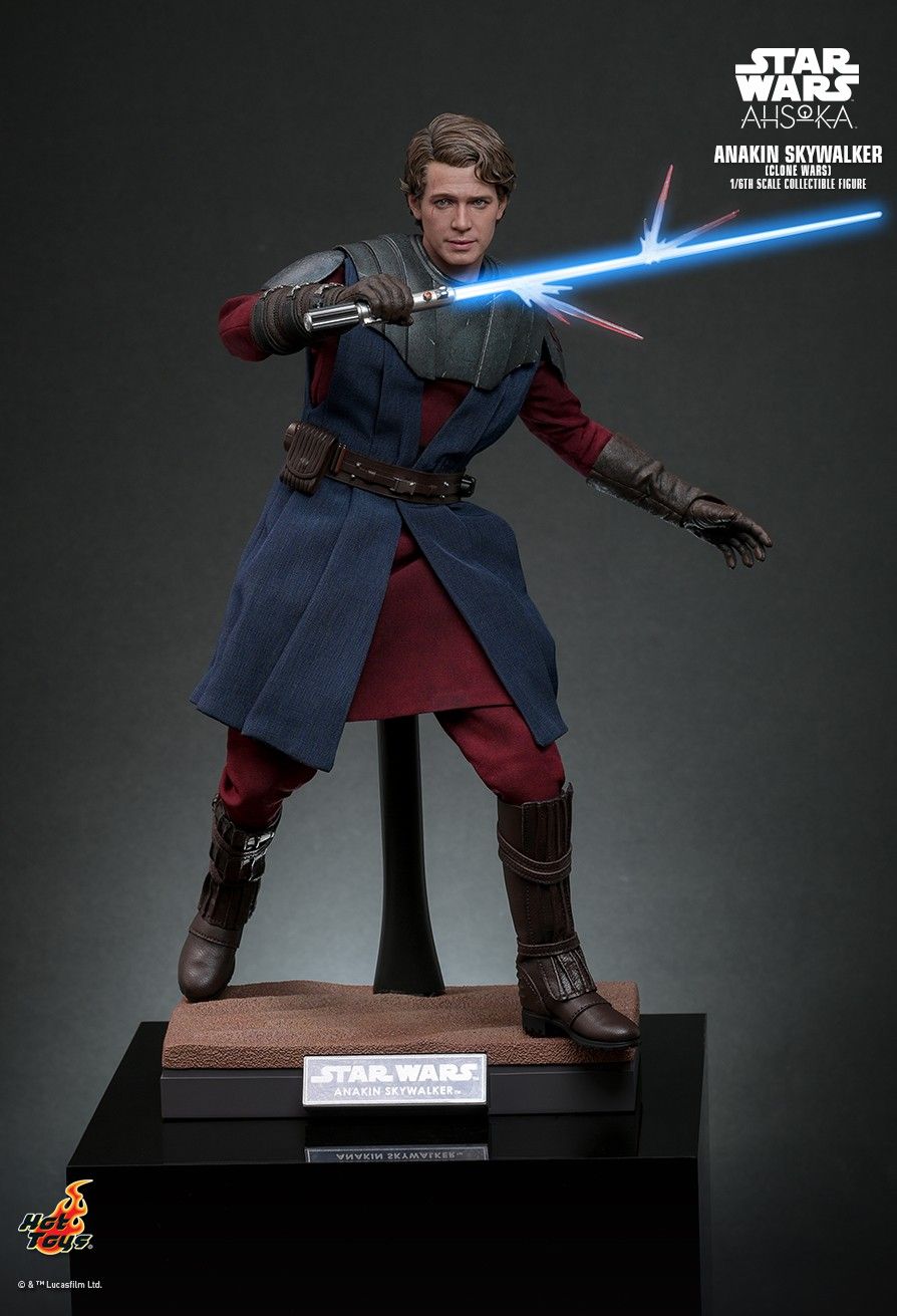 Hot Toys TMS129 - Star Wars: Ahsoka - Anakin Skywalker Clone Wars Suit Version【Pre-Order】