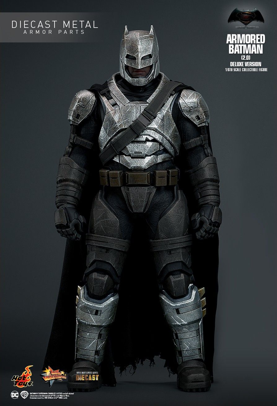 Hot Toys MMS743D63 - DC Comics - Batman Vs Superman : Dawn Of Justice - Armored Batman Deluxe Version【Pre-Order】