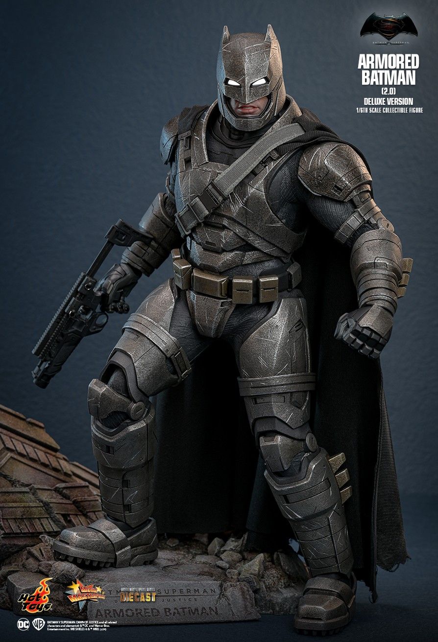 Hot Toys MMS743D63 - DC Comics - Batman Vs Superman : Dawn Of Justice - Armored Batman Deluxe Version【Pre-Order】