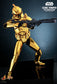 Hot Toys MMS735 - Star Wars - Clone Trooper Gold Chrome Version