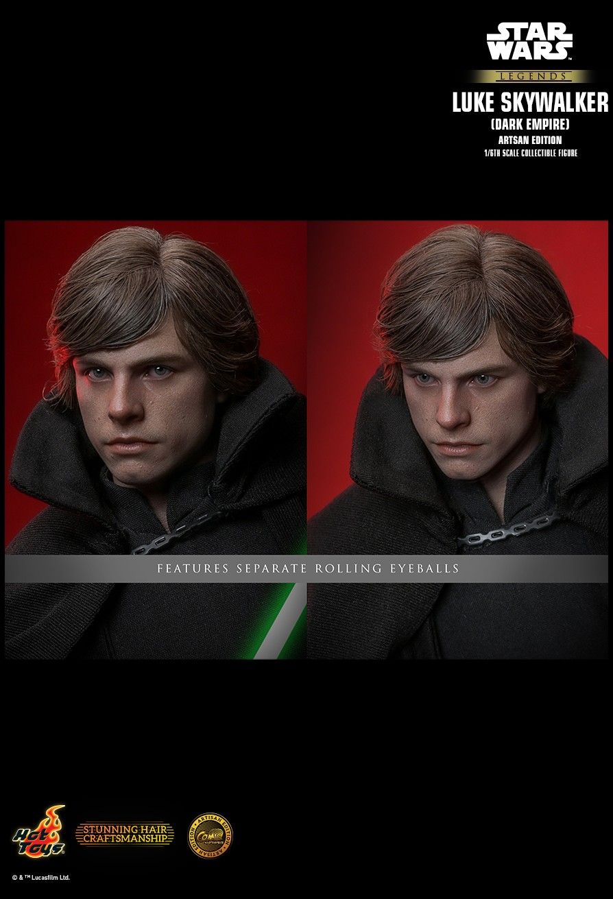 Hot Toys CMS020 - Star Wars : Dark Empire - Luke Skywalker Dark Empire Version【Pre-Order】