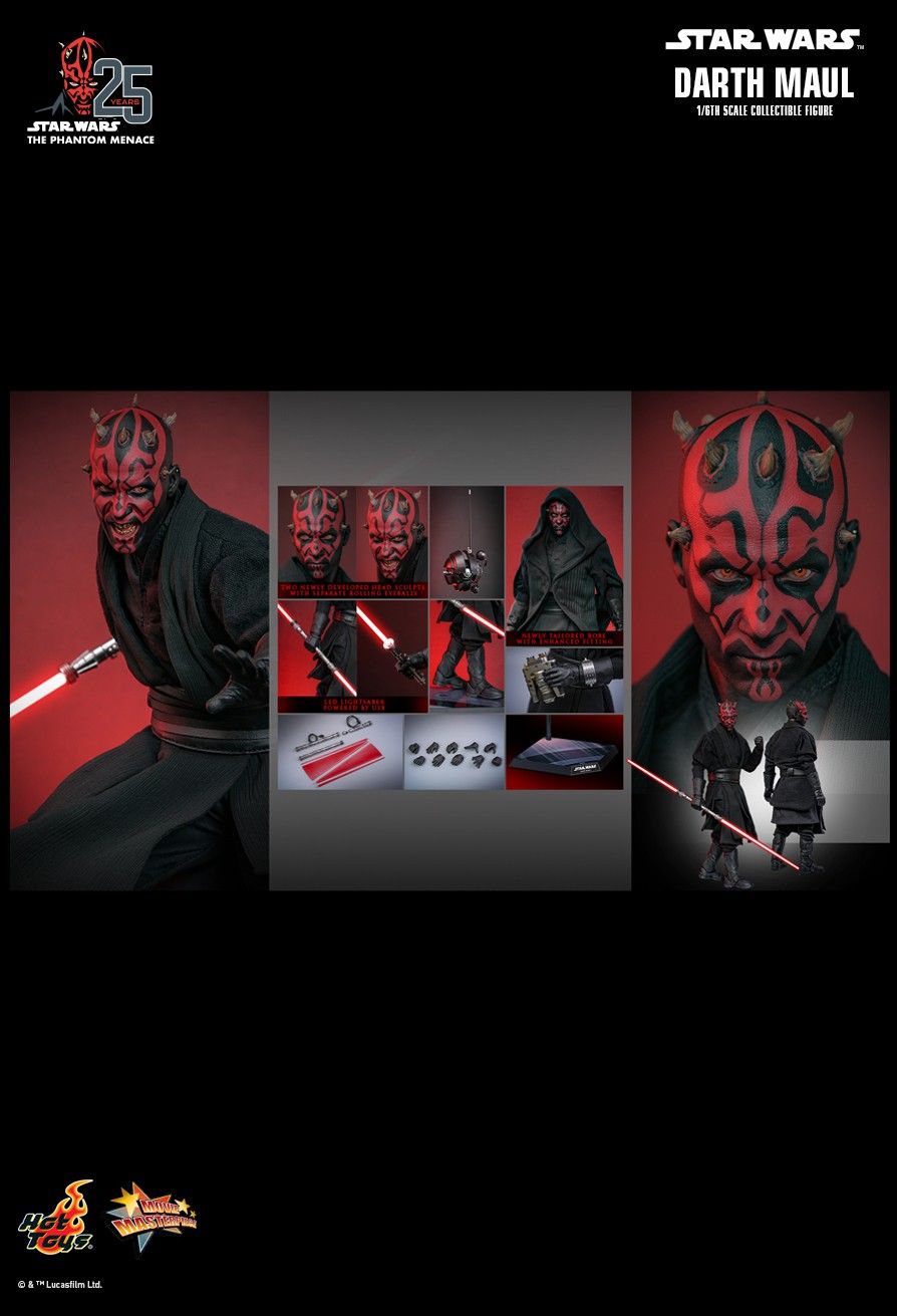 Hot Toys MMS748 - Star Wars : The Phantom Menace - Darth Maul【Pre-Order】