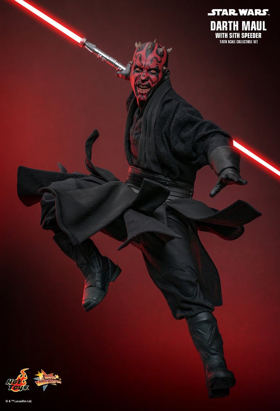 Hot Toys MMS749 - Star Wars : The Phantom Menace - Darth Maul & Sith Speeder【Pre-Order】