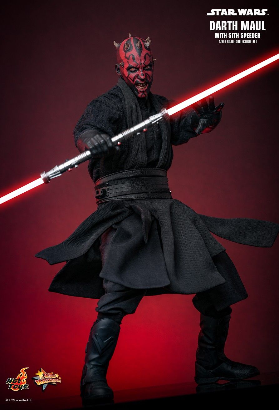 Hot Toys MMS749 - Star Wars : The Phantom Menace - Darth Maul & Sith Speeder【Pre-Order】