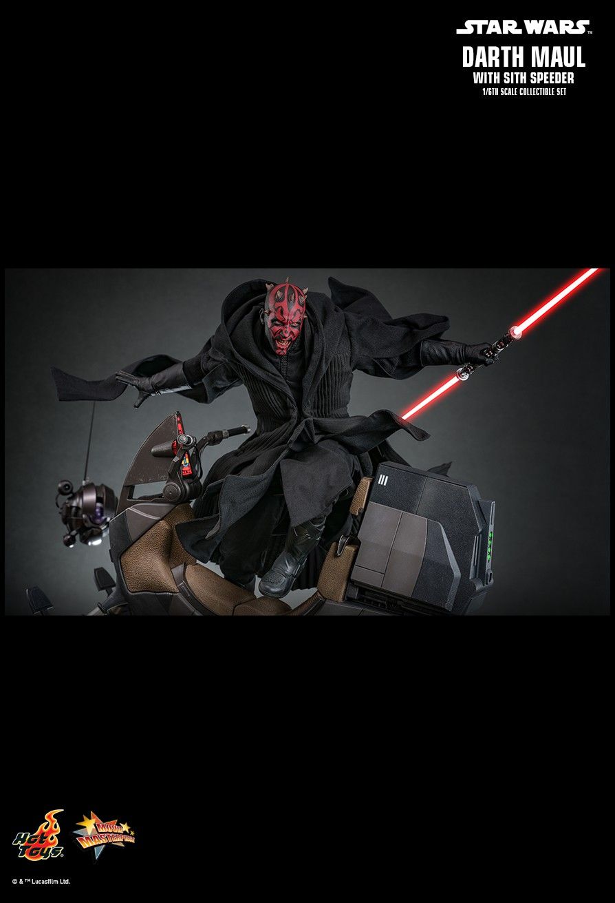 Hot Toys MMS749 - Star Wars : The Phantom Menace - Darth Maul & Sith Speeder【Pre-Order】