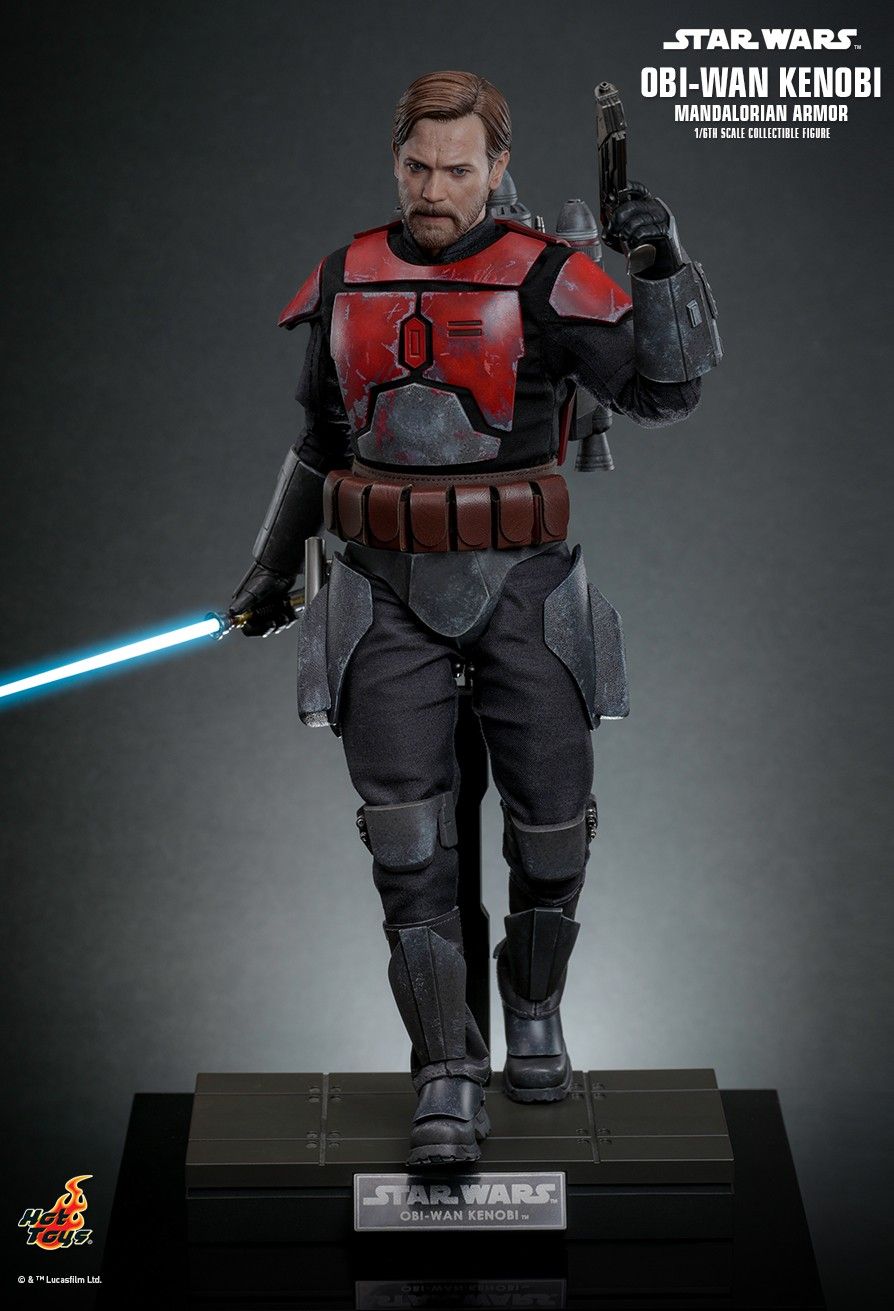 Hot Toys TMS126 - Star Wars : The Clone Wars - Obi Wan Kenobi Mandalorian Armor