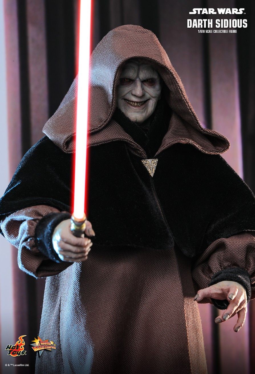 Hot Toys MMS745B - Star Wars : Revenge Of The Sith - Darth Sidious【Pre-Order】