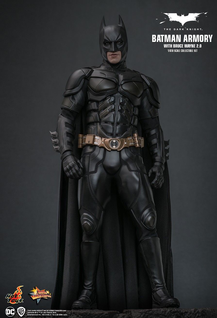 Hot Toys MMS750 - DC Comics - Batman : The Dark Knight - Batman Armory & Bruce Wayne【Pre-Order】