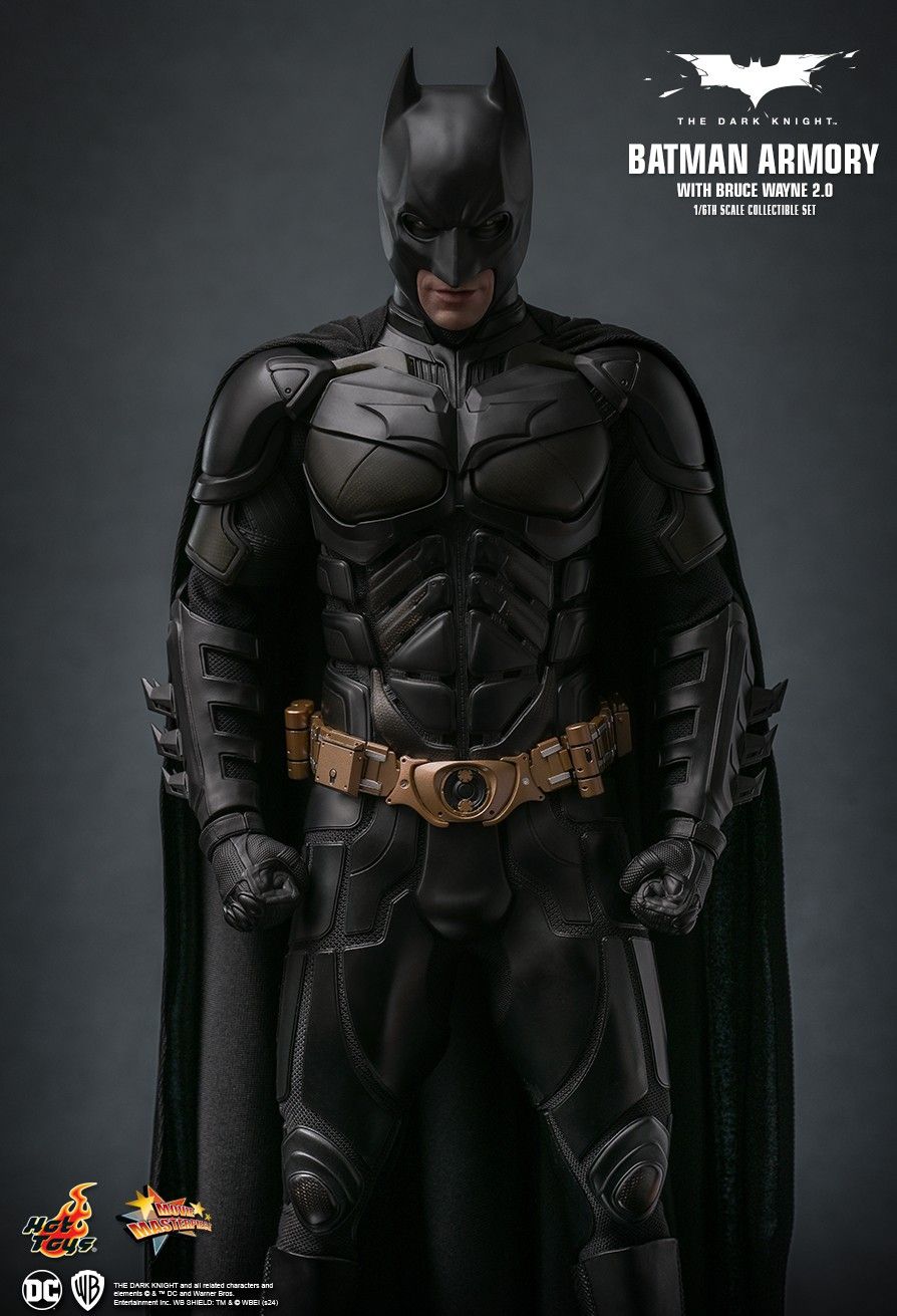 Hot Toys MMS750 - DC Comics - Batman : The Dark Knight - Batman Armory & Bruce Wayne【Pre-Order】