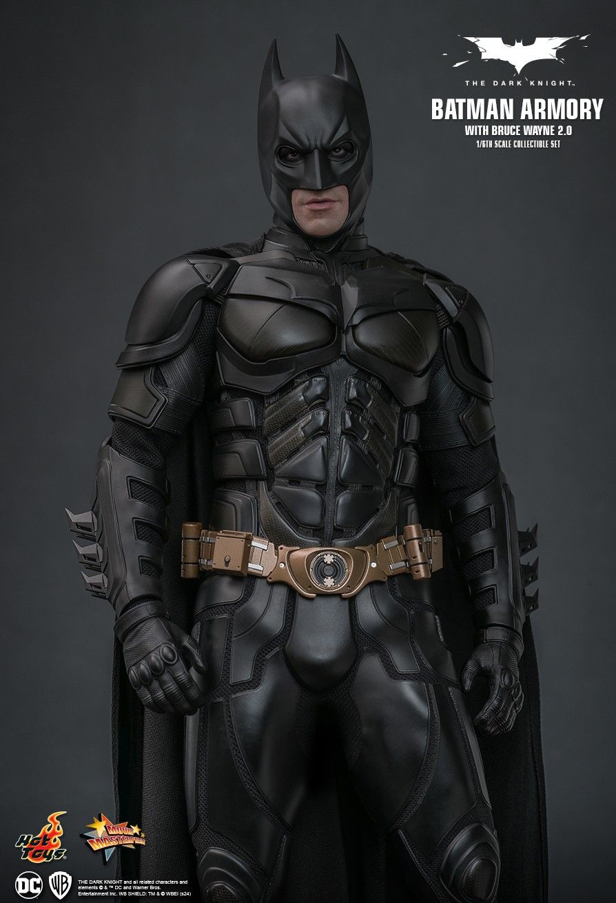 Hot Toys MMS750 - DC Comics - Batman : The Dark Knight - Batman Armory & Bruce Wayne【Pre-Order】