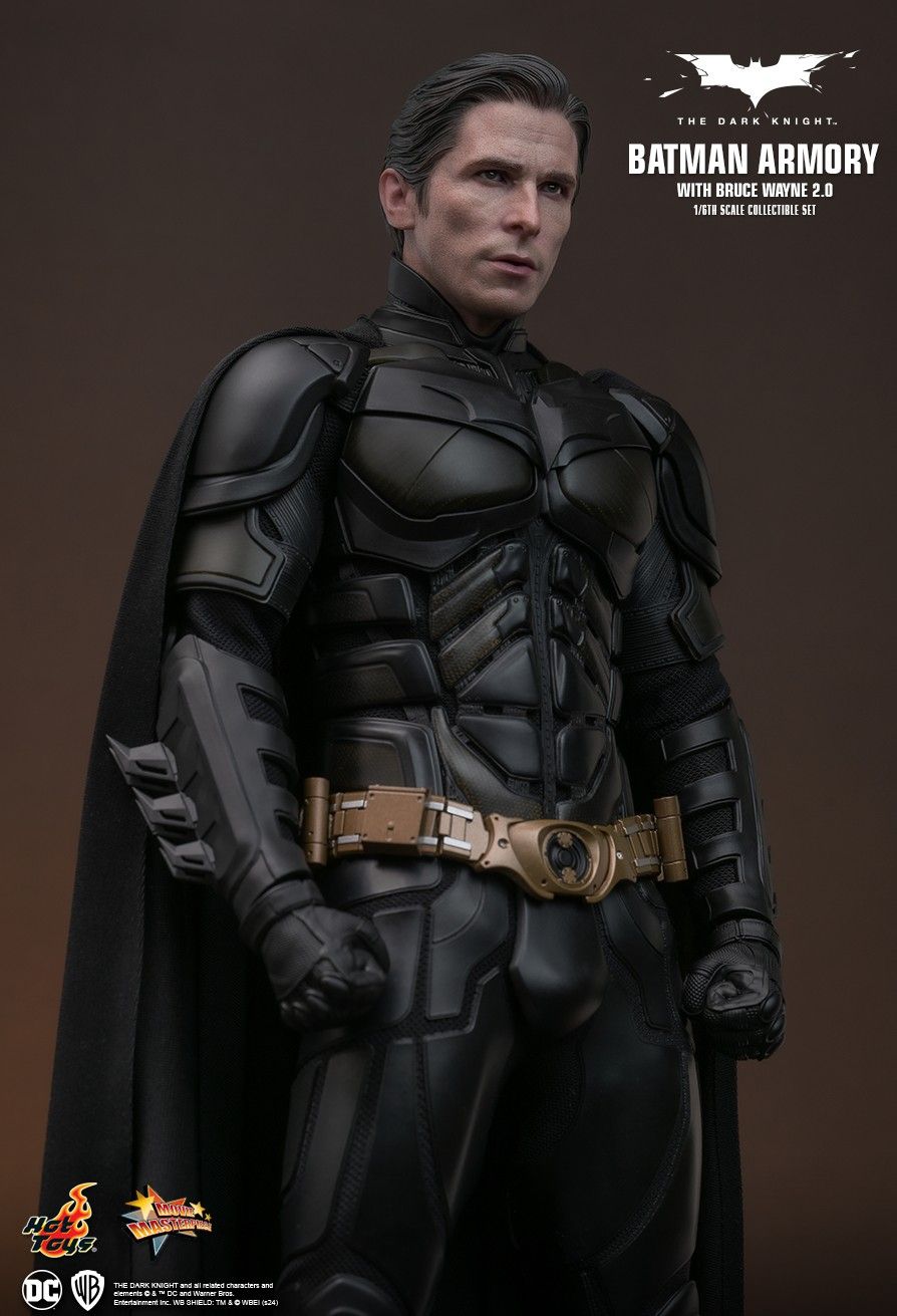 Hot Toys MMS750 - DC Comics - Batman : The Dark Knight - Batman Armory & Bruce Wayne【Pre-Order】