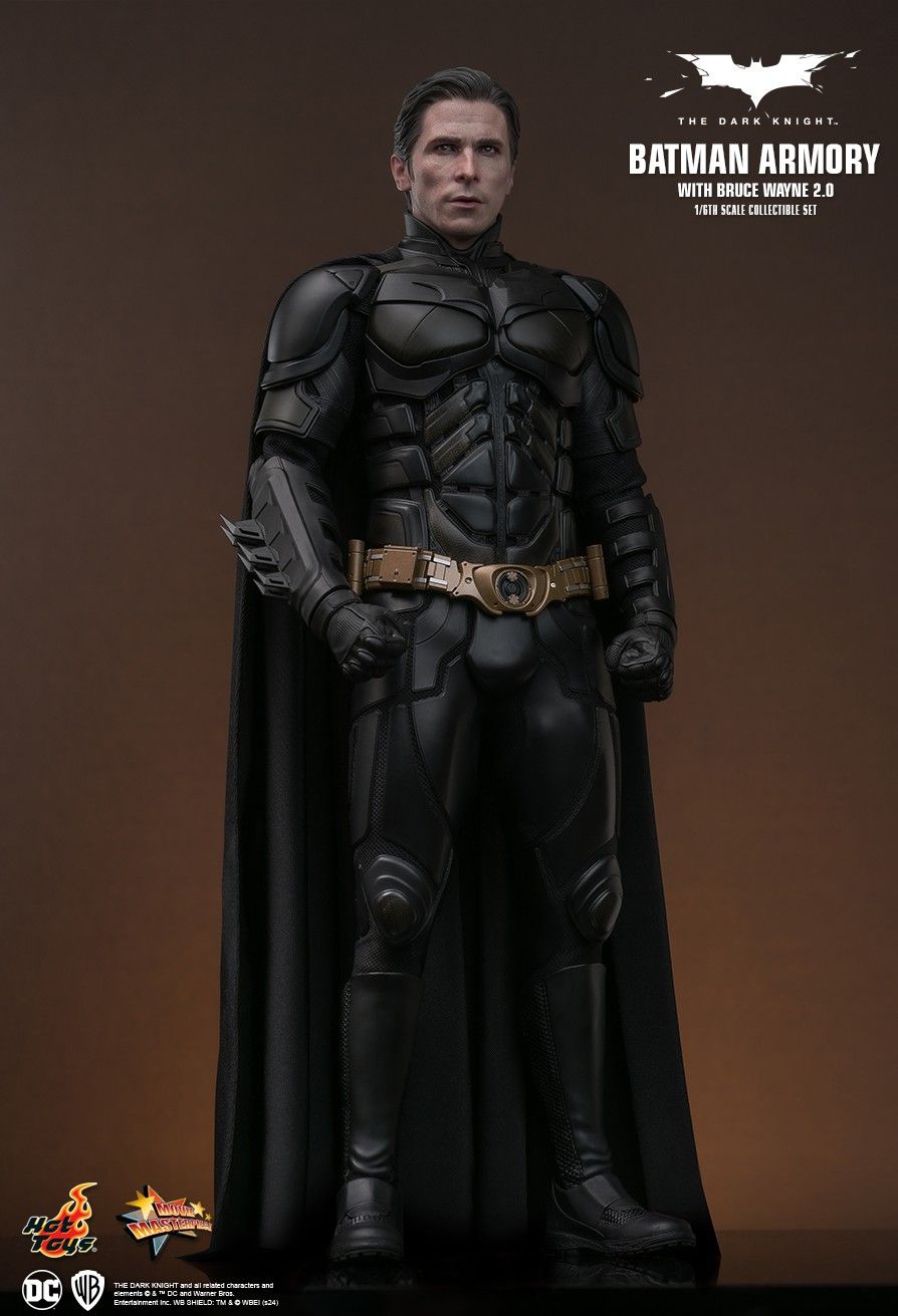 Hot Toys MMS750 - DC Comics - Batman : The Dark Knight - Batman Armory & Bruce Wayne【Pre-Order】