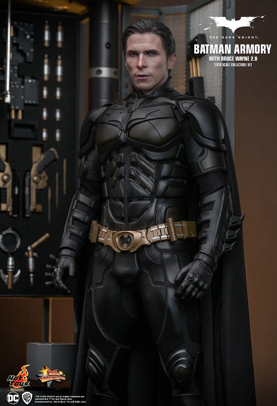 Hot Toys MMS750 - DC Comics - Batman : The Dark Knight - Batman Armory & Bruce Wayne【Pre-Order】