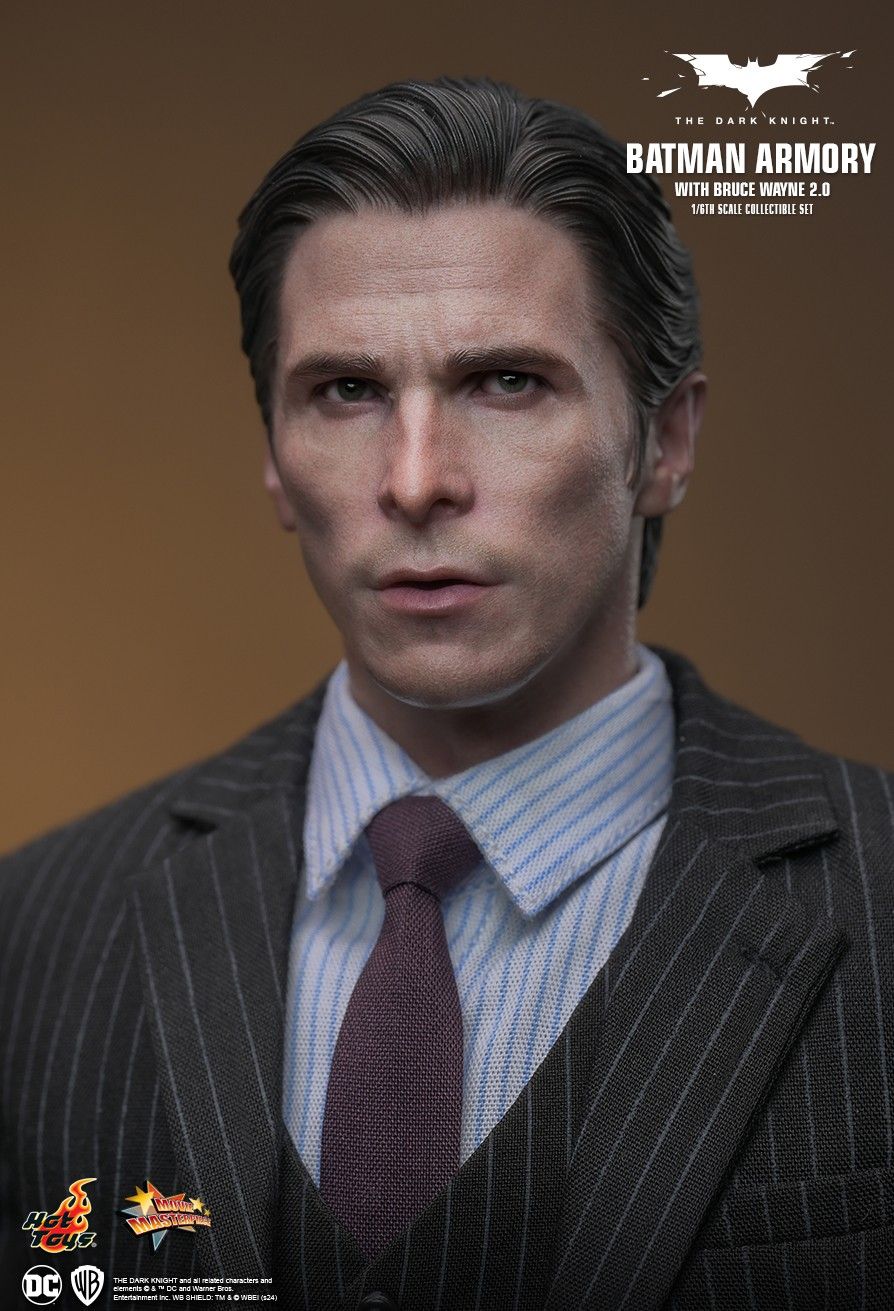 Hot Toys MMS750 - DC Comics - Batman : The Dark Knight - Batman Armory & Bruce Wayne【Pre-Order】