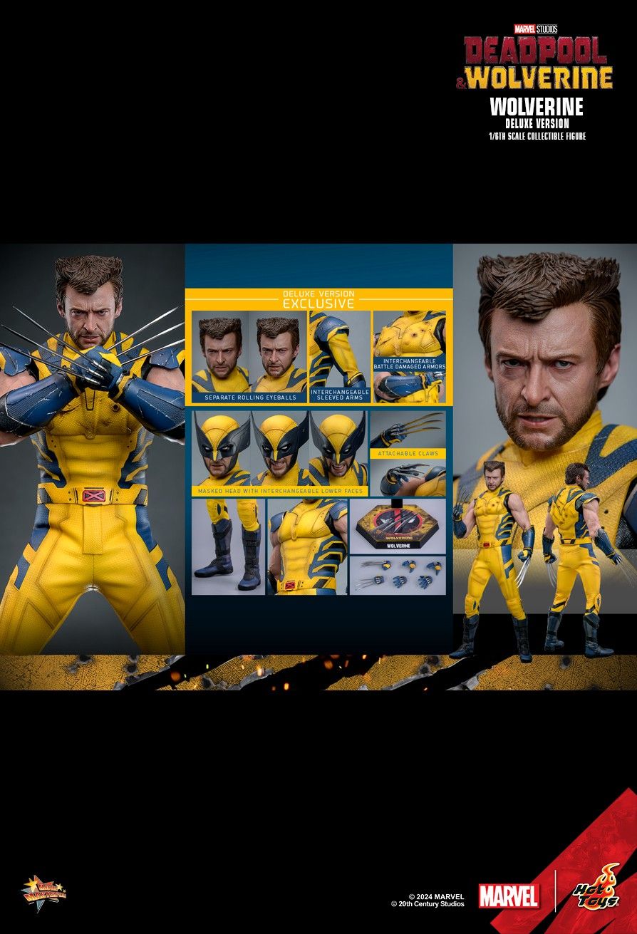 Hot Toys MMS754 - Marvel Comics - Deadpool & Wolverine - Wolverine Deluxe Version【Pre-Order】