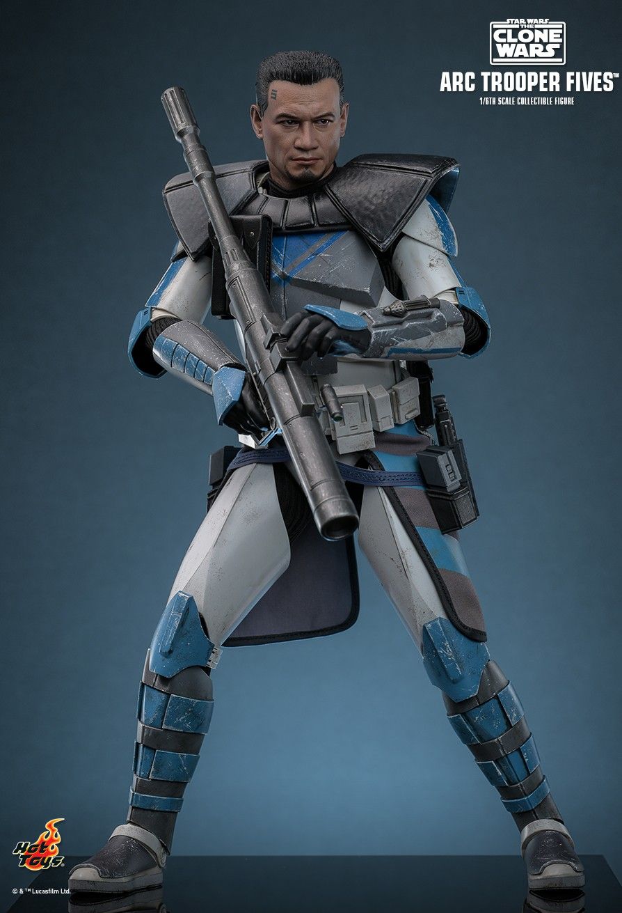 Hot Toys TMS132 - Star Wars : The Clone Wars - Arc Trooper Fives【Pre-Order】