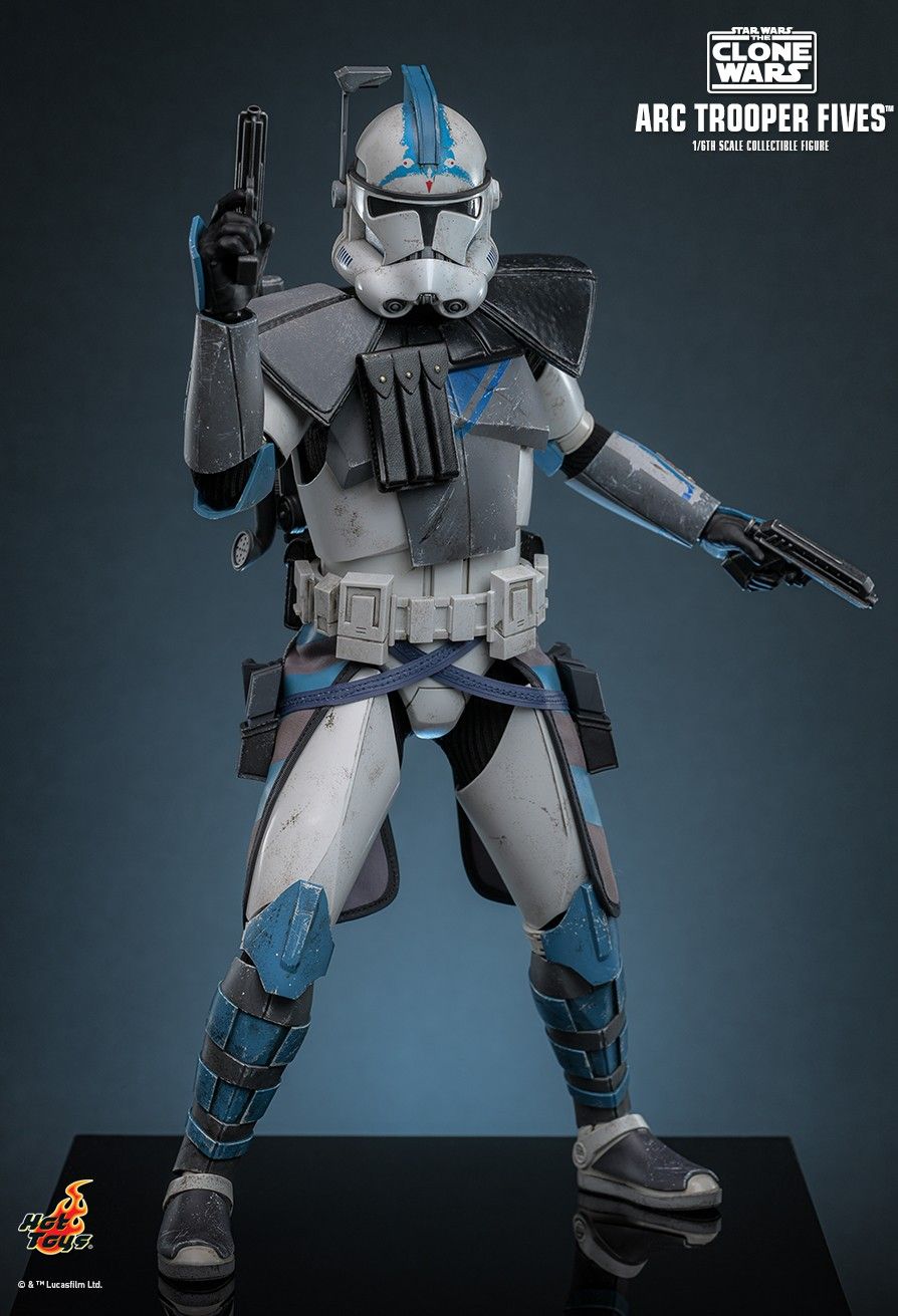 Hot Toys TMS132 - Star Wars : The Clone Wars - Arc Trooper Fives【Pre-Order】