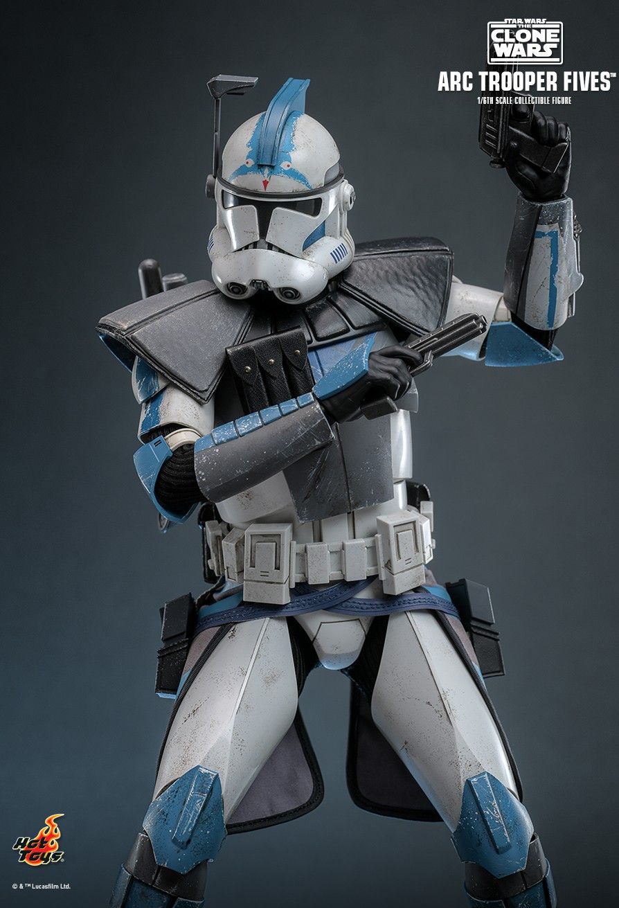 Hot Toys TMS132 - Star Wars : The Clone Wars - Arc Trooper Fives【Pre-Order】