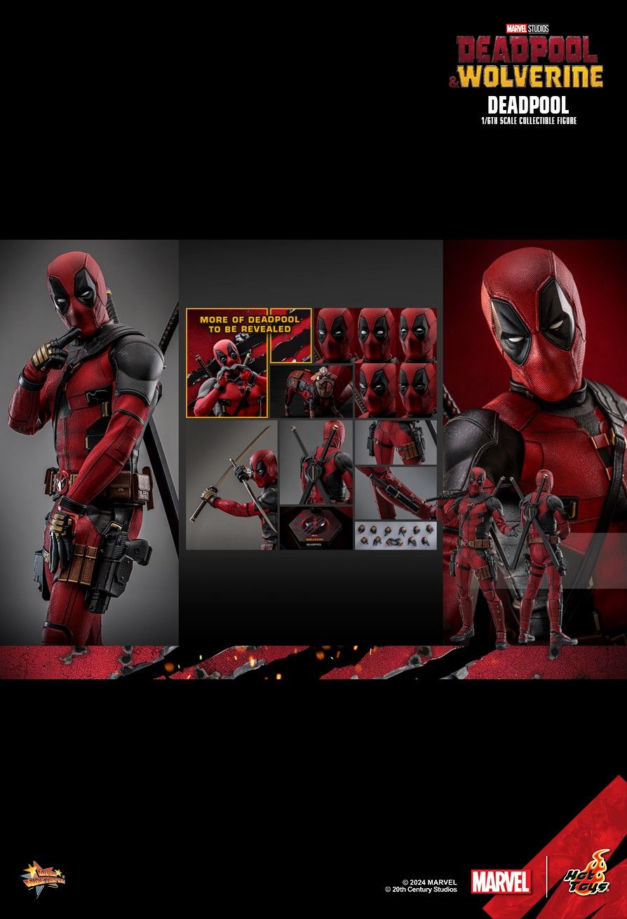 Hot Toys MMS746 - Marvel Comics - Deadpool & Wolverine - Deadpool【Pre-Order】