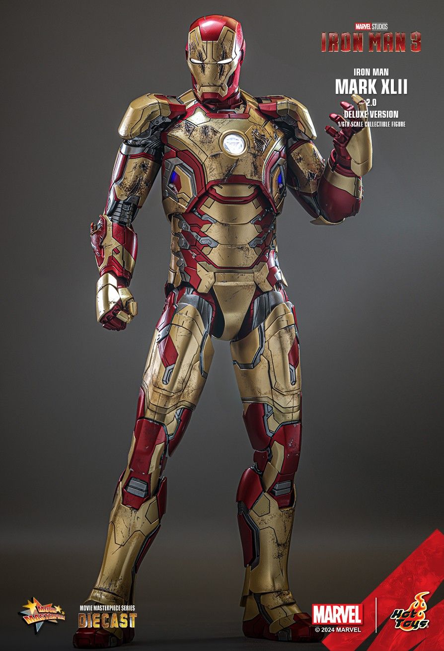 Hot Toys MMS759D66 - Marvel Comics - Iron Man 3 - Iron Man Mark XLII【Pre-Order】