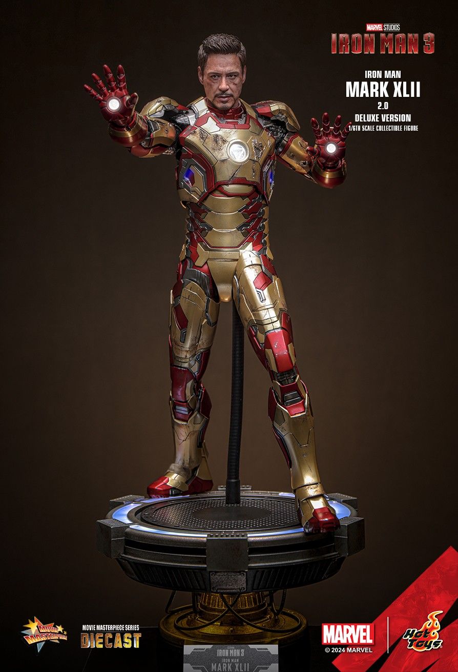 Hot Toys MMS759D66 - Marvel Comics - Iron Man 3 - Iron Man Mark XLII【Pre-Order】