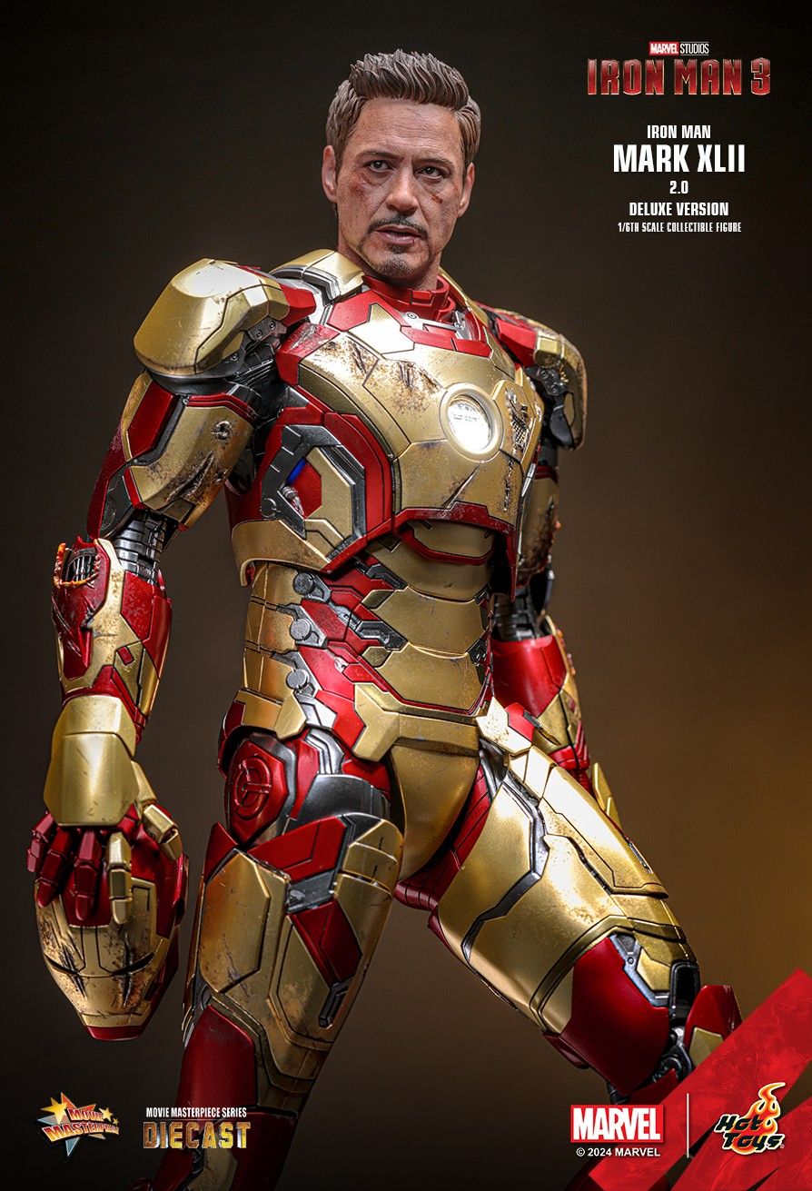 Hot Toys MMS759D66 - Marvel Comics - Iron Man 3 - Iron Man Mark XLII【Pre-Order】