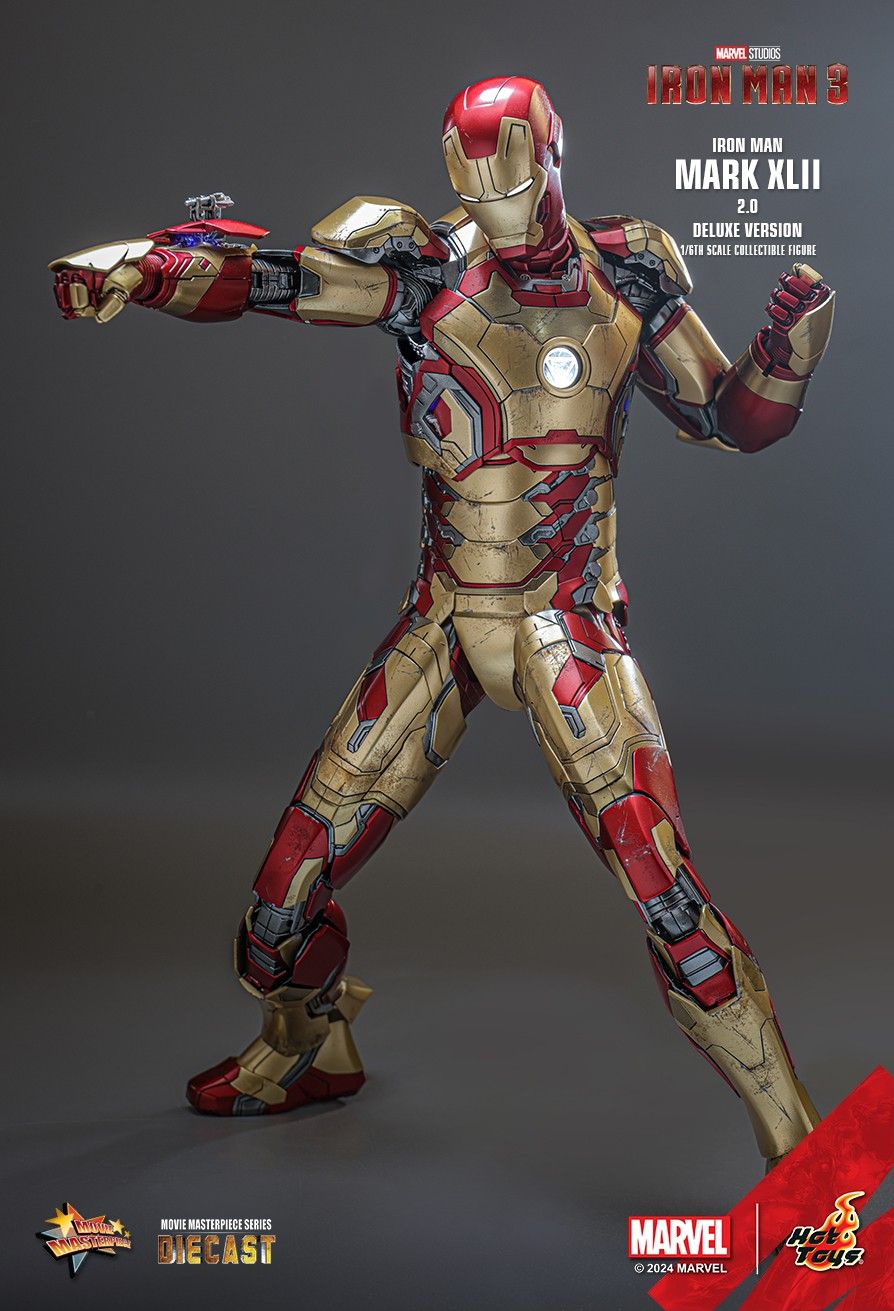 Hot Toys MMS759D66 - Marvel Comics - Iron Man 3 - Iron Man Mark XLII【Pre-Order】