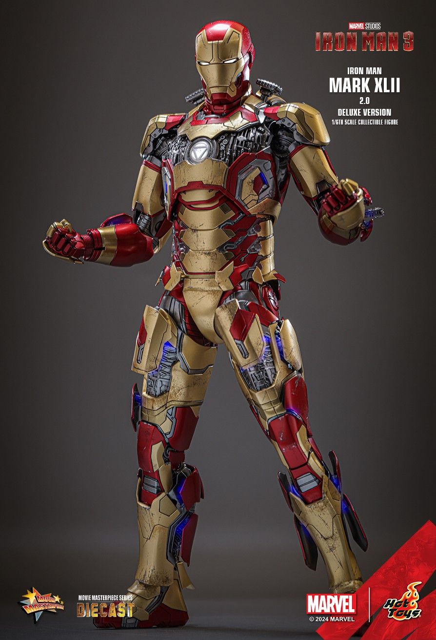 Hot Toys MMS759D66 - Marvel Comics - Iron Man 3 - Iron Man Mark XLII【Pre-Order】