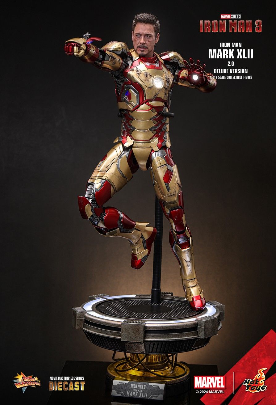 Hot Toys MMS759D66B - Marvel Comics - Iron Man 3 - Iron Man Mark XLII【Pre-Order】