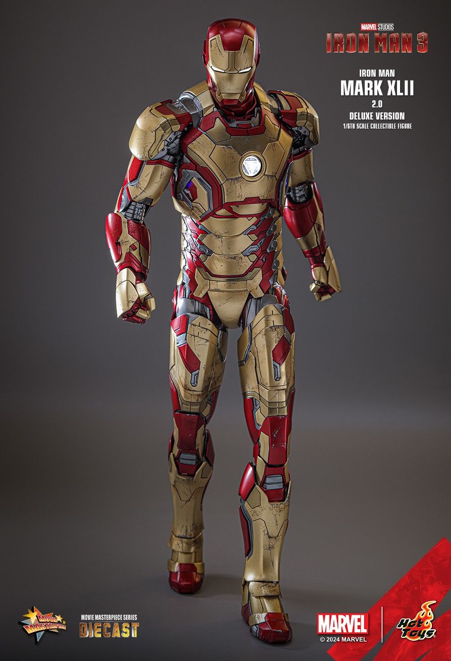 Hot Toys MMS759D66 - Marvel Comics - Iron Man 3 - Iron Man Mark XLII【Pre-Order】