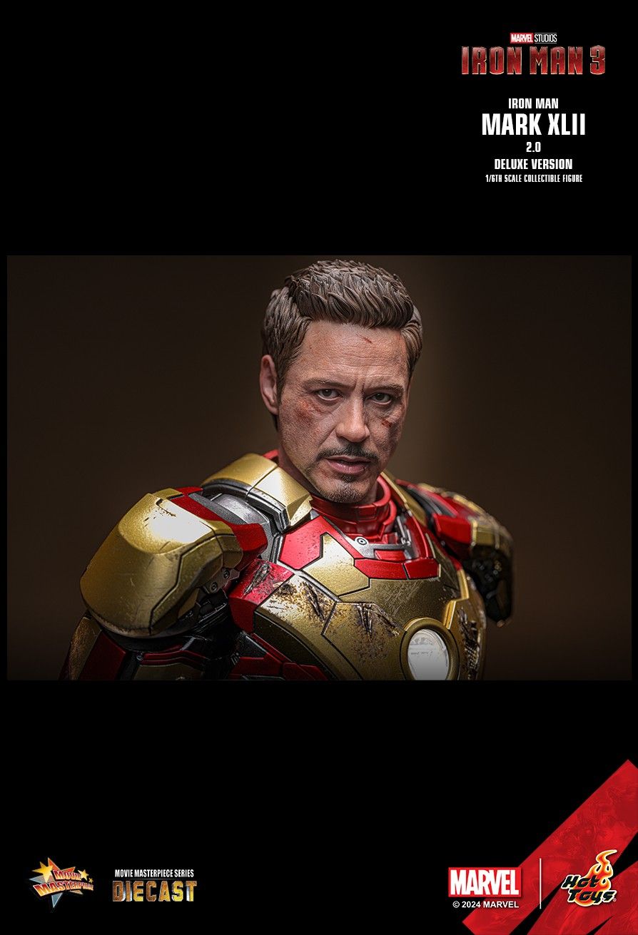 Hot Toys MMS759D66B - Marvel Comics - Iron Man 3 - Iron Man Mark XLII【Pre-Order】