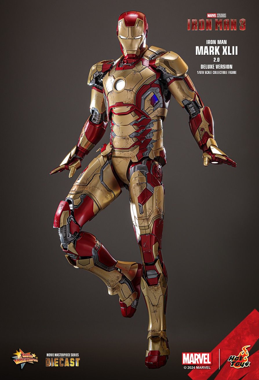 Hot Toys MMS759D66 - Marvel Comics - Iron Man 3 - Iron Man Mark XLII【Pre-Order】