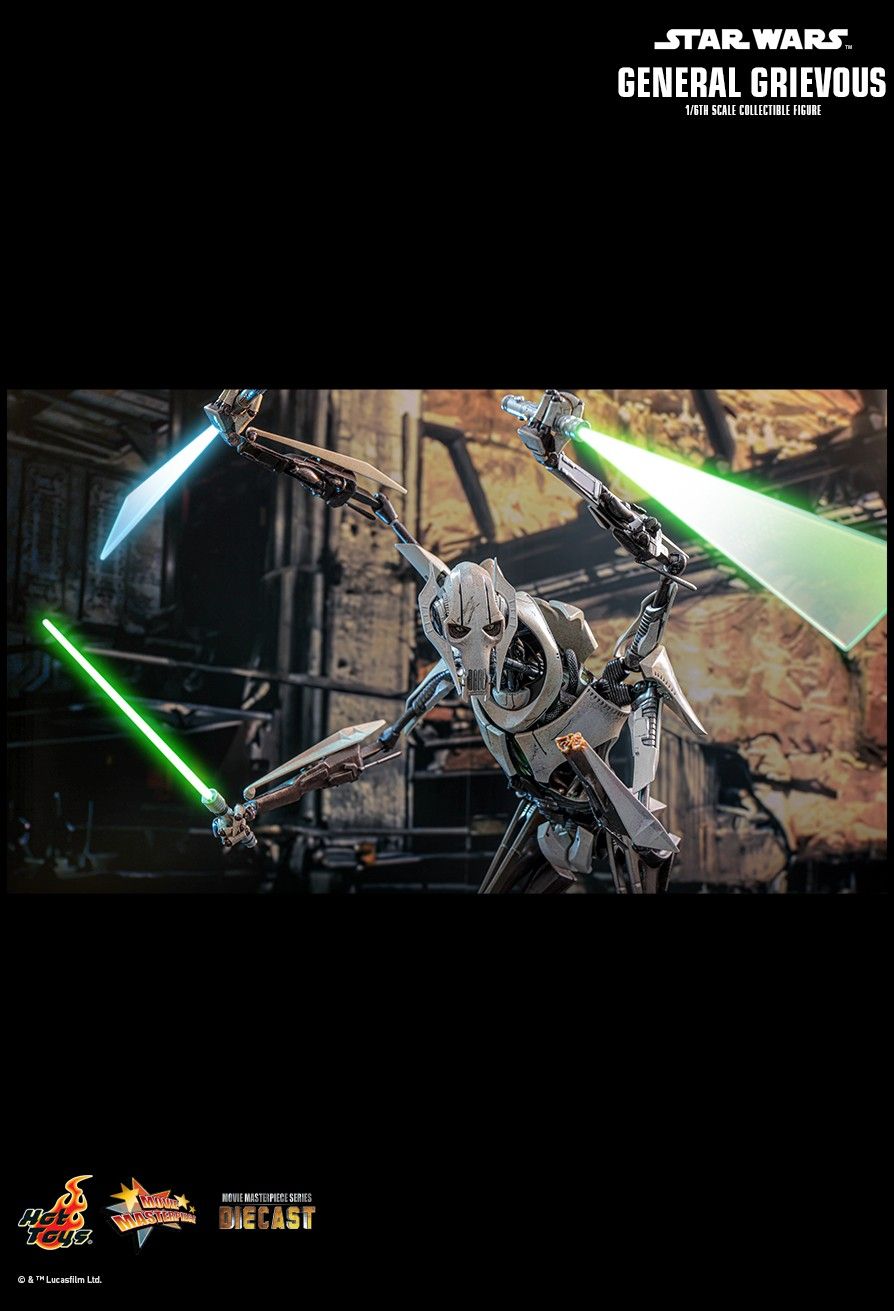 Hot Toys MMS760D67B - Star Wars : Revenge Of The Sith - General Grievous【Pre-Order】