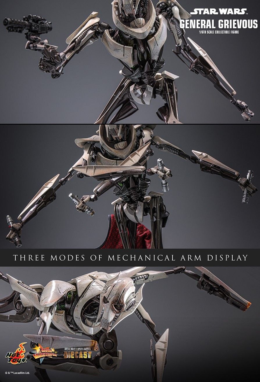 Hot Toys MMS760D67 - Star Wars : Revenge Of The Sith - General Grievous【Pre-Order】