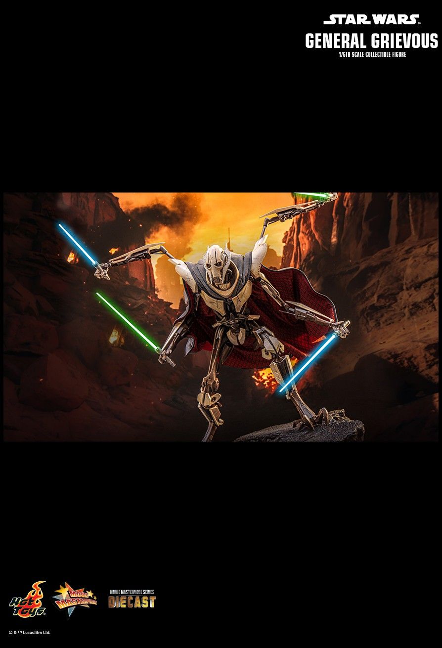 Hot Toys MMS760D67 - Star Wars : Revenge Of The Sith - General Grievous【Pre-Order】