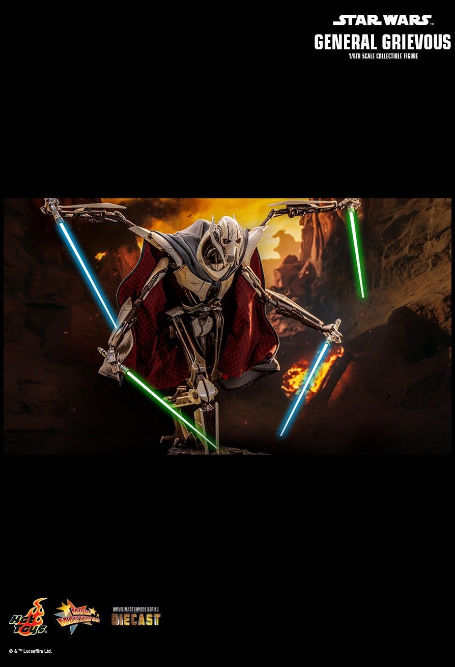 Hot Toys MMS760D67 - Star Wars : Revenge Of The Sith - General Grievous【Pre-Order】