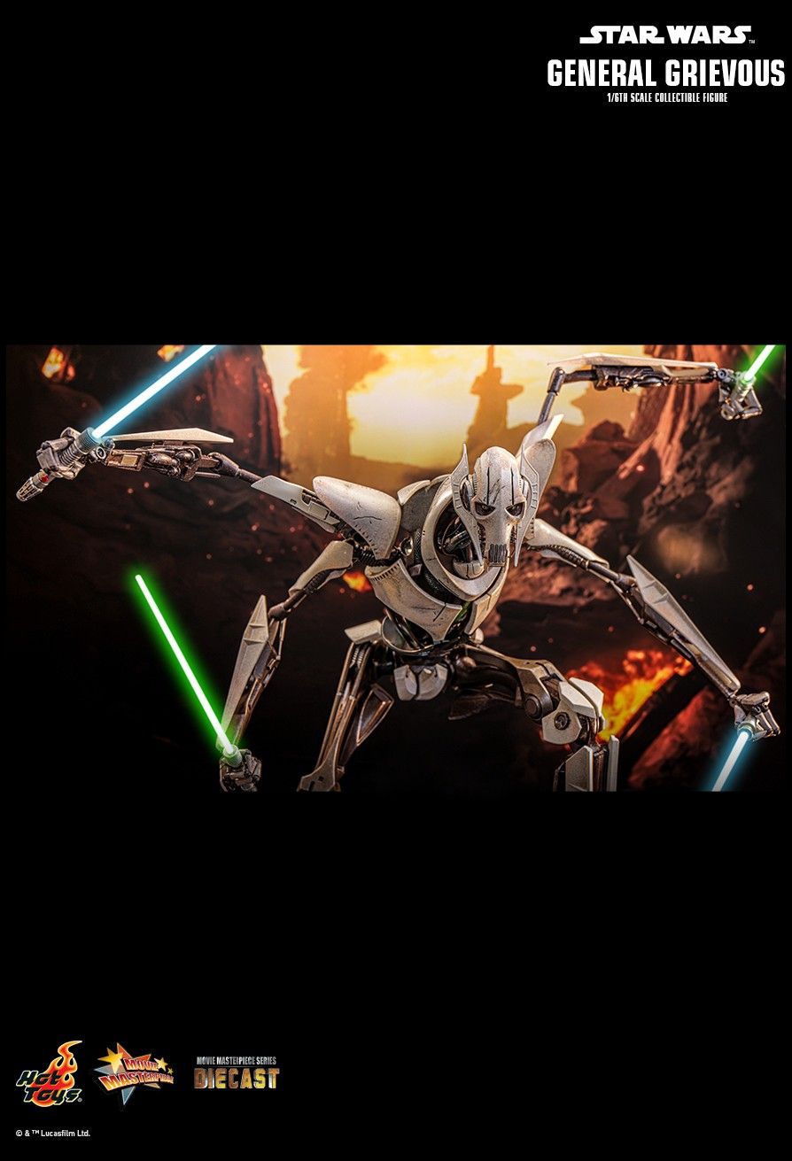 Hot Toys MMS760D67B - Star Wars : Revenge Of The Sith - General Grievous【Pre-Order】