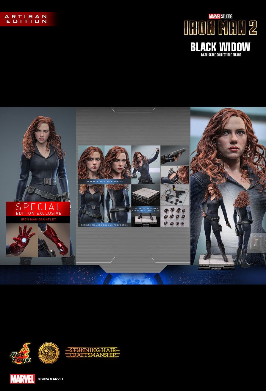 Hot Toys MMS757B - Marvel Comics - Iron Man 2 - Black Widow【Pre-Order】