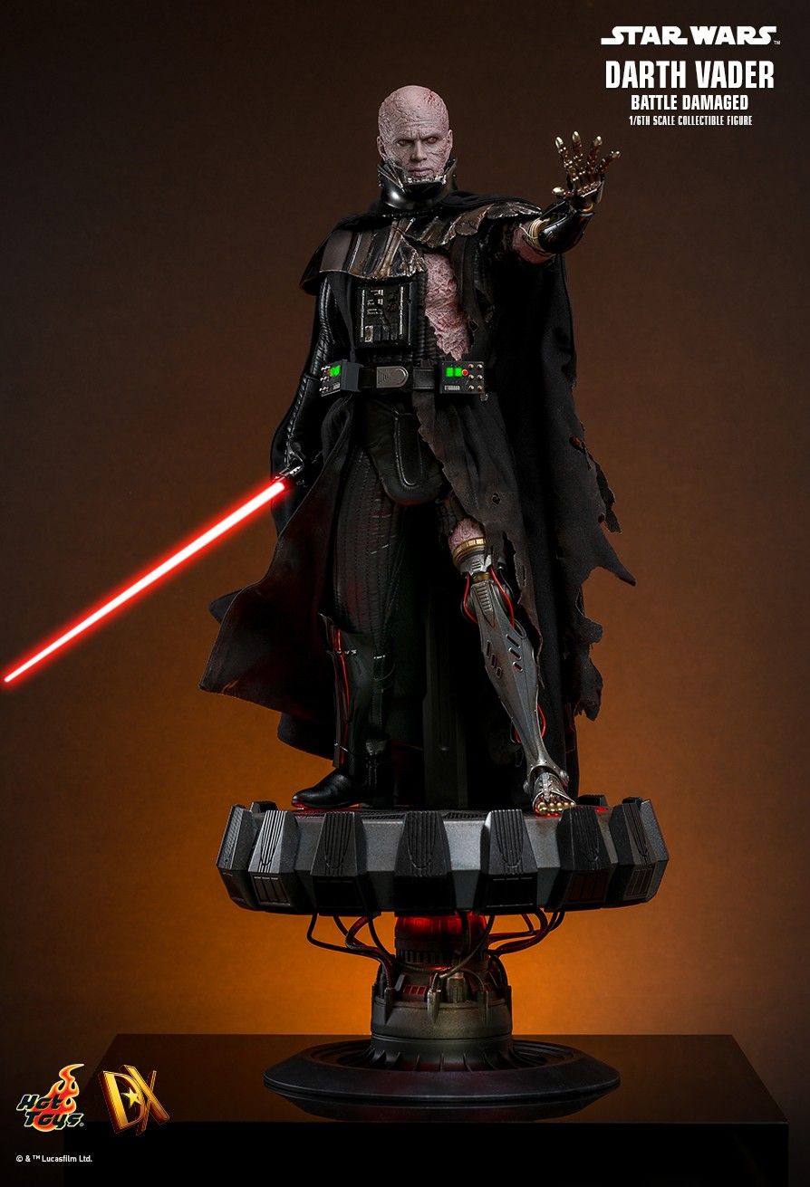 Hot Toys DX44B - Star Wars - Darth Vader Battle Damaged【Pre-Order】