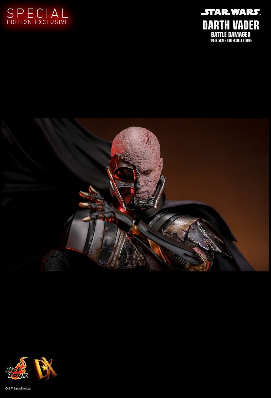 Hot Toys DX44B - Star Wars - Darth Vader Battle Damaged【Pre-Order】