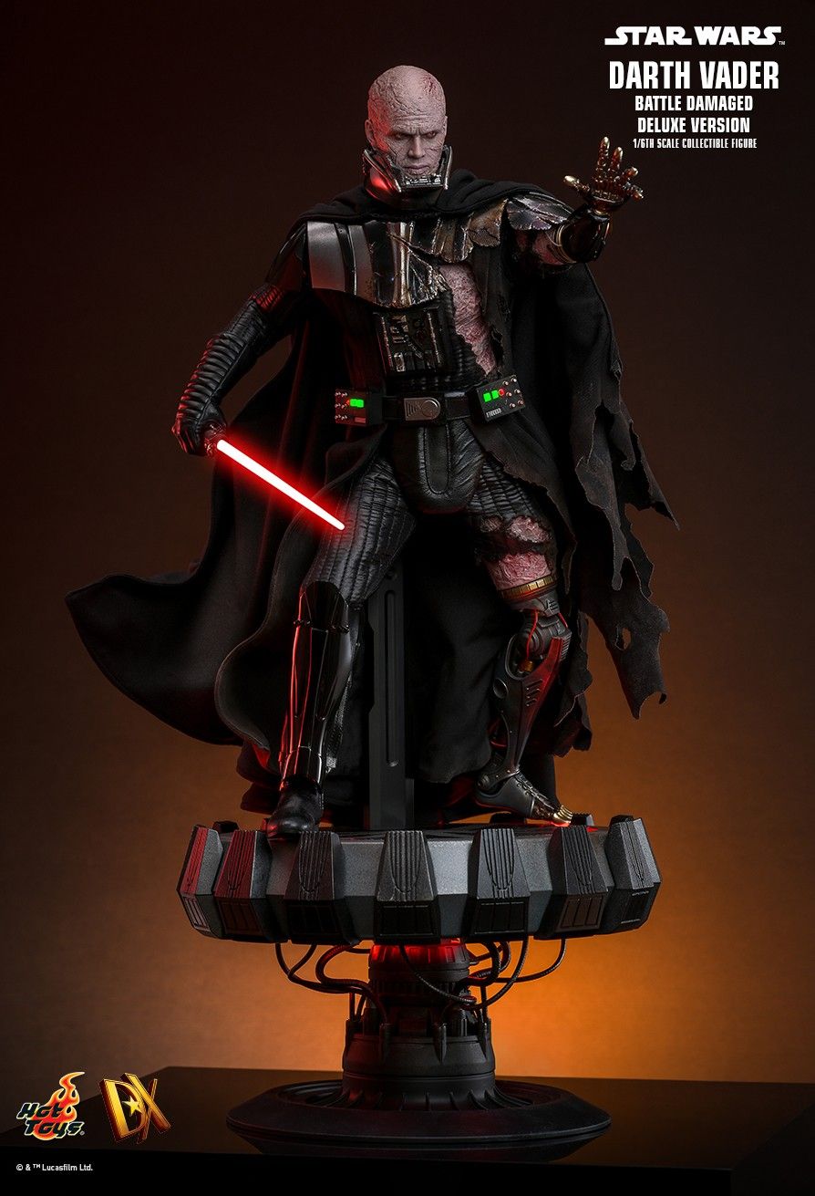 Hot Toys DX45B - Star Wars - Darth Vader Battle Damaged【Pre-Order】