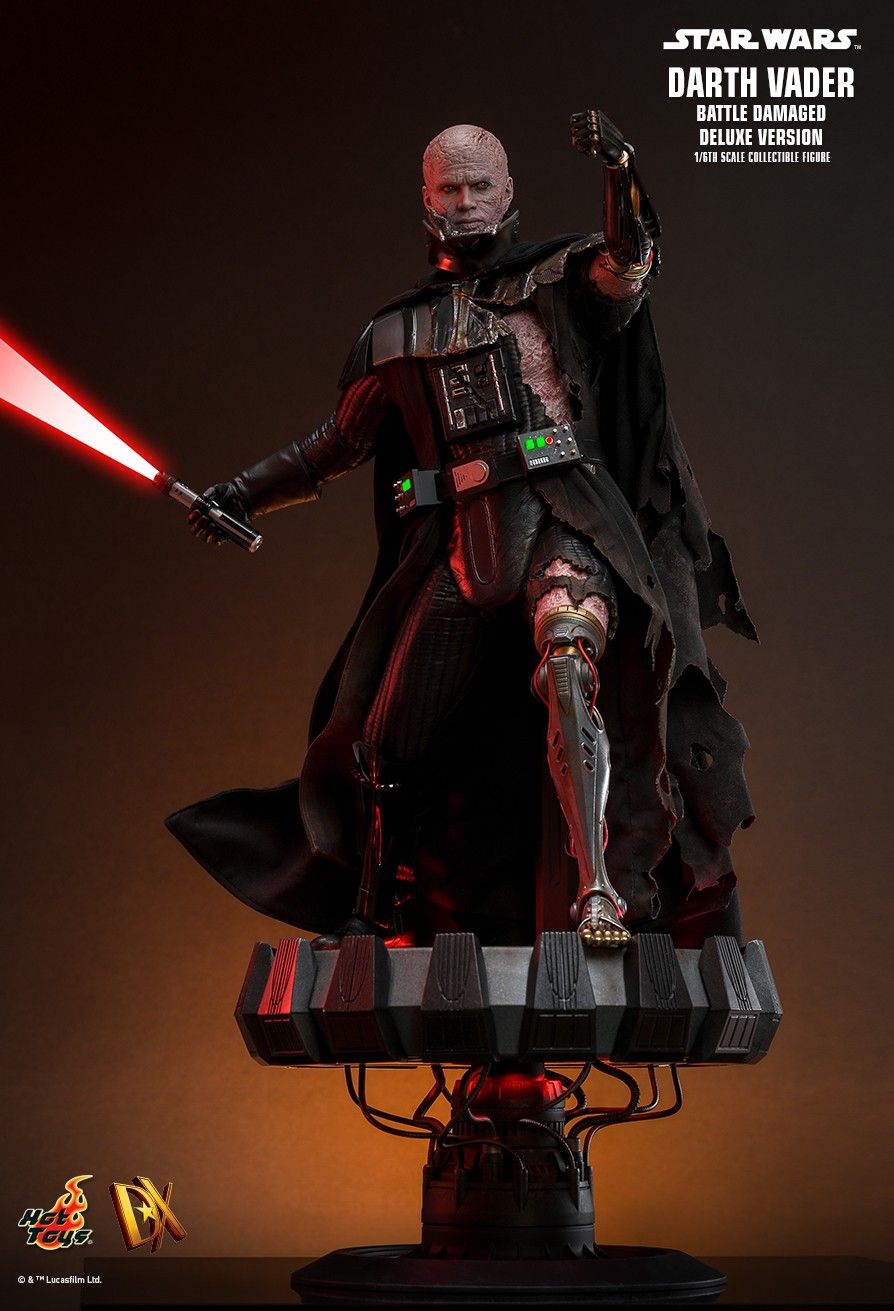 Hot Toys DX45B - Star Wars - Darth Vader Battle Damaged【Pre-Order】