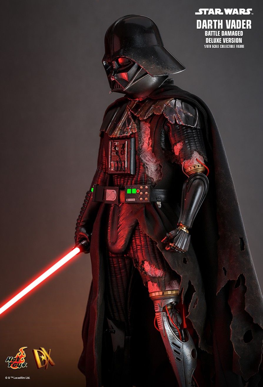 Hot Toys DX45B - Star Wars - Darth Vader Battle Damaged【Pre-Order】