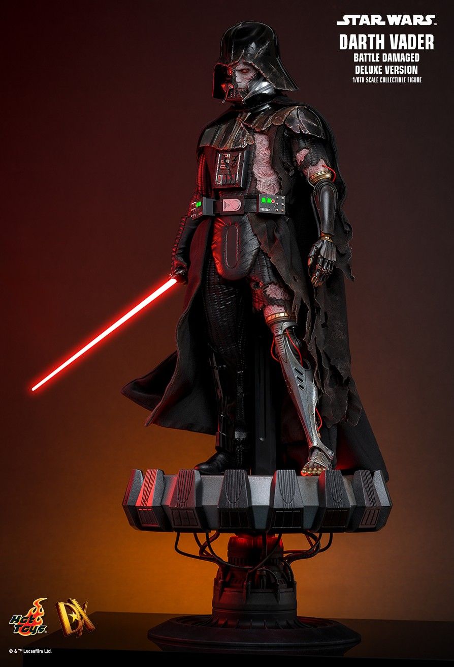 Hot Toys DX45B - Star Wars - Darth Vader Battle Damaged【Pre-Order】