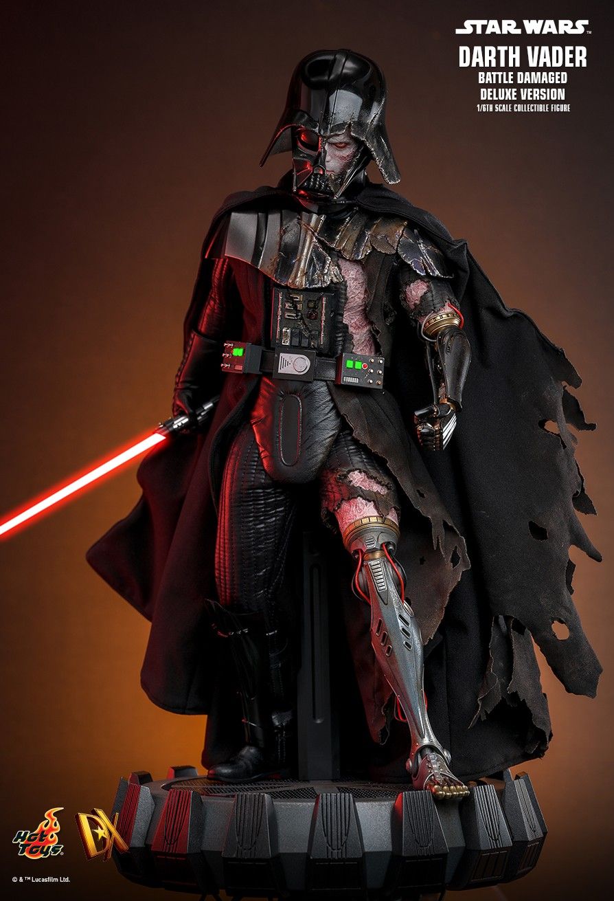 Hot Toys DX45B - Star Wars - Darth Vader Battle Damaged【Pre-Order】