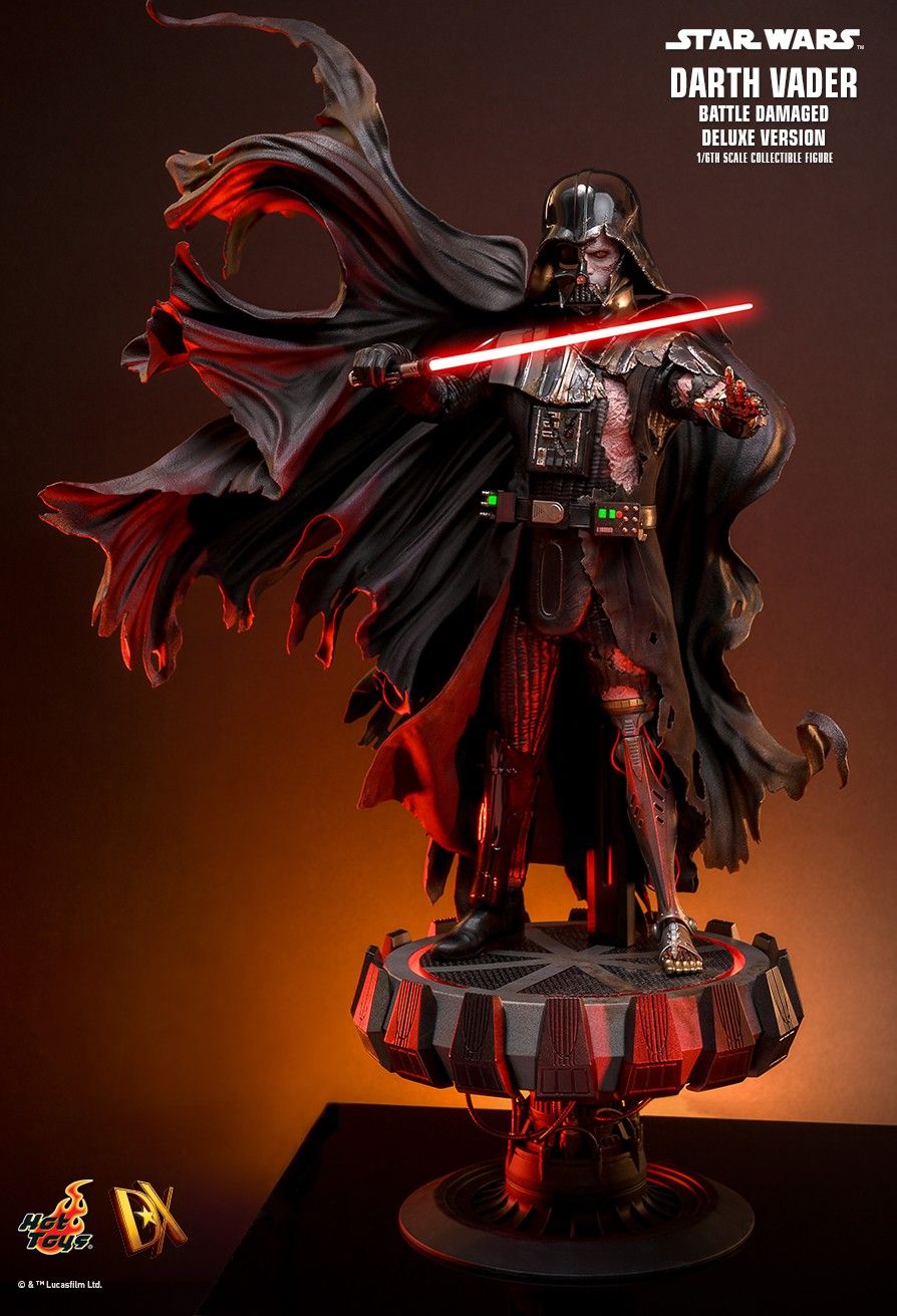 Hot Toys DX45B - Star Wars - Darth Vader Battle Damaged【Pre-Order】