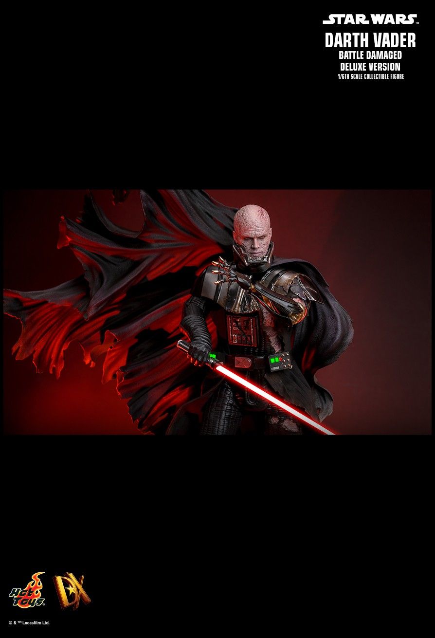 Hot Toys DX45B - Star Wars - Darth Vader Battle Damaged【Pre-Order】