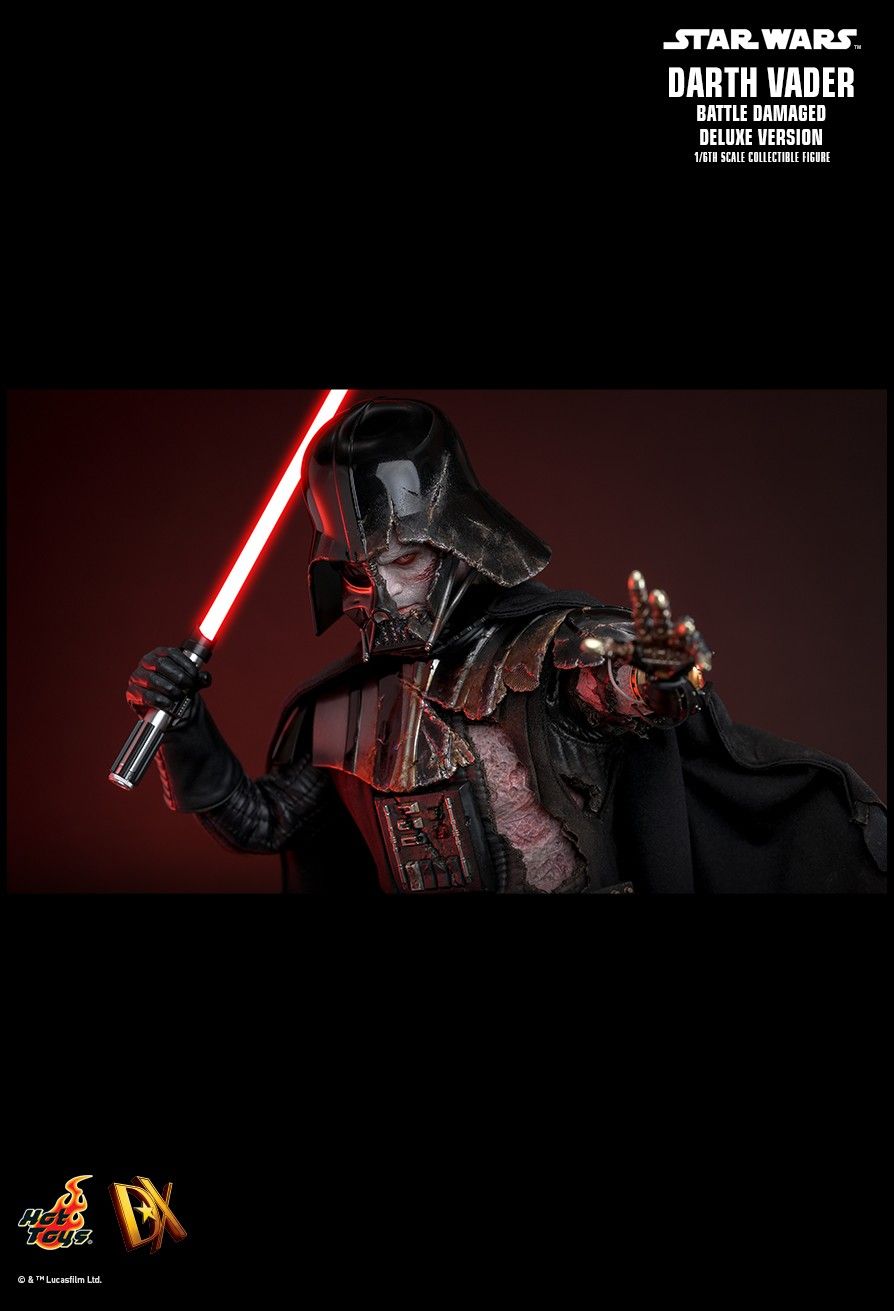 Hot Toys DX45B - Star Wars - Darth Vader Battle Damaged【Pre-Order】